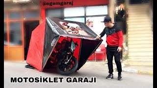 PORTATİF MOTOSİKLET GARAJI [upl. by Sukram]