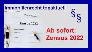 Achtung Zensus 2022 ab sofort  Tutorial [upl. by Inavoig787]