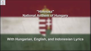 Himnusz  National Anthem of Hungary With Lyrics [upl. by Schultz]