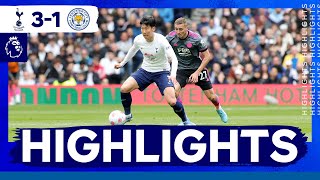 Foxes Undone At Tottenham  Tottenham Hotspur 3 Leicester City 1  Premier League Highlights [upl. by Manvel]