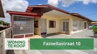 Fazoellastraat 10 • 120m² Laagbouw te Sophias Lust Wanica Suriname [upl. by Menedez]