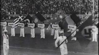 1936 Berlin Olympics Opening Ceremonies [upl. by Aniela59]