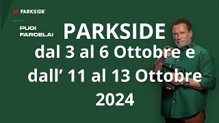 Volantino LIDL PARKSIDE dal 3 al 6 Ottobre e dal11 al 13 Ottobre 2014 [upl. by Marlow589]