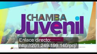 Cómo inscribirse o registrarse en plan Chamba Juvenil [upl. by Lovash]