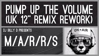 MARRS  Pump Up the Volume UK 12’’ Remix Rework [upl. by Elehcor]