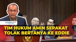 Kubu AMIN Sepakat Tolak Bertanya ke Eddy Hiariej Solidaritas dengan BW [upl. by Keelia]