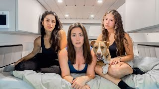 3 girls living in a van  surviving a heat wave [upl. by Harte]