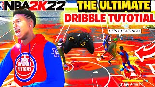 ULTIMATE NBA 2K22 NEXT GEN DRIBBLE TUTORIAL FASTEST SPEED BOOST CURRY SLIDE AND MORE HANDCAM [upl. by Elvera]