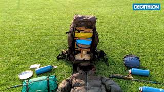 Trekking backpack  Trek 900 symbium 7010 mountain trekking backpack [upl. by Tallu275]