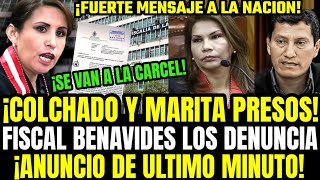 ESTALLÓ BOMB4 PATRICIA BENAVIDES DENUNCIA PENALMENTE A HARVEY COLCHADO Y MARITA BARETO Y VAN PRESOS [upl. by Emory]