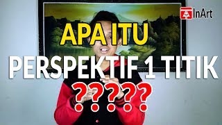 Cara Menggambar Perspektif 1 titik Hilang Part1 [upl. by Lajib309]