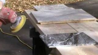 How to Bullnose Polished Tile  Tile Installation Video [upl. by Kaiser]