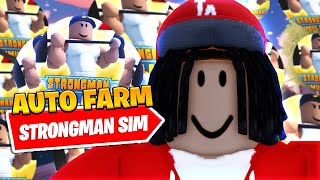 BEST New Strongman Simulator Auto Rebirth Script Auto Farm [upl. by Kreager]