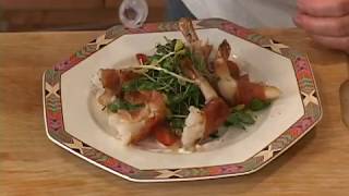 Horseradish Stuffed Prosciutto Wrapped Shrimp [upl. by Kcirtemed]