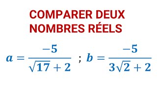 Comparer deux nombres réels  Racines carrées  ► Ordre et opérations  3ème année collège  3APIC [upl. by Dnaletak894]