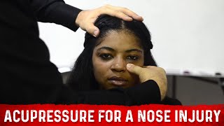 Acupressure Treatment for Deviated Septum After A Nose Injury – Dr Berg [upl. by Steiner]