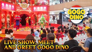 TERBARU LIVE SHOW MEET AND GREET GOGO DINO TUNJUNGAN PLAZA SURABAYA gogodino [upl. by Aenyl175]