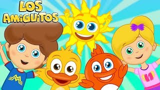 Buenos Dias Cancion Infantil para bebes y niños  Los Amiguitos [upl. by Baiss]