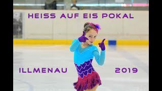 Kür Eiskunstlaufen Yella  5 Heiß auf Eis Pokal 2019 Illmenau [upl. by Anthony]