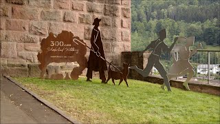 Einweihung der Skulptur quot300 Jahre Schäferlaufquot an der Schlossanlage Wildberg [upl. by Llerehc]