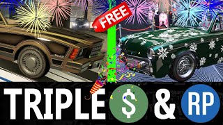 GTA 5  NEW YEARS Event Week  TRIPLE MONEY  Snow Events Vehicle Discounts amp More [upl. by Nikki]