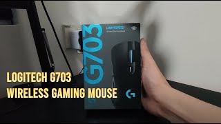 UNBOXING Logitech G703 Lightspeed Wireless Gaming Mouse [upl. by Docilla230]