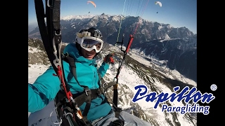 Stubai Gletscher Paragliding [upl. by Zetrauq]