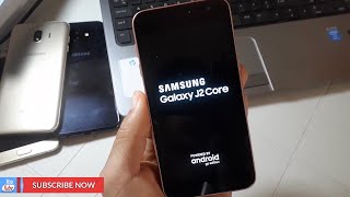 SAMSUNG J2 CORE  Frp Unlock  Bypass Google Account Without PC طريقة تخطي حساب جوجل بعد فورمات [upl. by Alano]