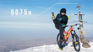 Mountain Biking above 6000 meters  MISSION EP2  Kilian BRON [upl. by Wallas]