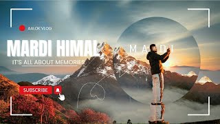 Mardi Himal Trek ll 2078 ll Sunwal to Mardi Himal [upl. by Kos901]