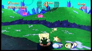 Nicktoons Racing Part 4 Bikini Bottom Blowout [upl. by Sher]