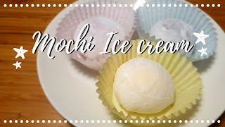 Easy Mochi Ice Cream Recipe [upl. by Acimad]