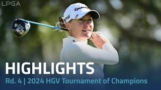 Rd 4 Highlights  2024 Hilton Grand Vacations Tournament of Champions [upl. by Dekeles187]