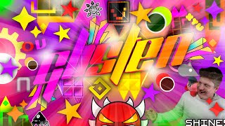 75Hz MY HARDEST Glisten By Nyx Xyuns amp more  Geometry Dash 22 Extreme Demon [upl. by Chipman354]