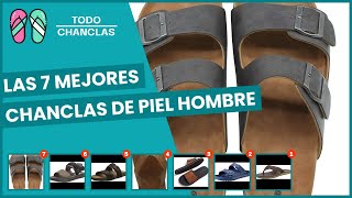 Las 7 mejores chanclas de piel hombre [upl. by Anilak146]