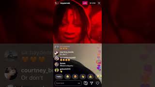 Trippie Redd And Lil Wop17 Instagram Livestream 1232019 [upl. by Maxi]