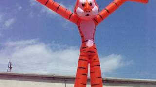 Skydancer Tiger dancing inflatable [upl. by Lauri]