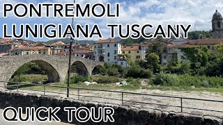 Tour of Pontremoli in Lunigiana Tuscany Italy [upl. by Ahsiener]