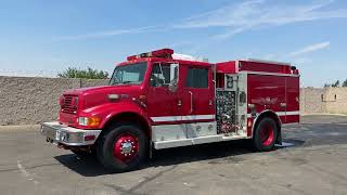 1999 International 4900 Pierce Type 3 Fire Truck For Sale [upl. by Eisnil]