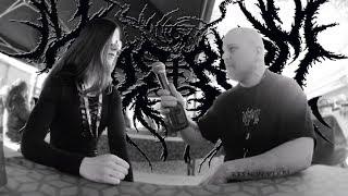 Asagraum interview  an allfemale black metal band at Steelfest 2018 [upl. by Verile]