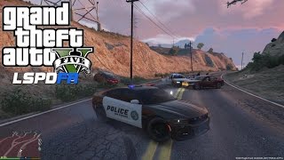 GTA 5  LSPDFR  EPiSODE 39  LETS BE COPS  CITY PATROL  2015 CHARGER GTA 5 PC POLICE MODS [upl. by Nitsu]