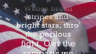 The Star Spangled Banner Lyrics Cover [upl. by Nirrol523]