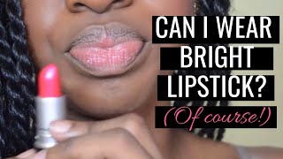 Are your lips TOO BIG  Lipstick Tutorial [upl. by Nnairrehs]