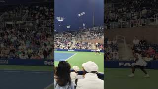 Doubles Quarterfinals usopen tennis vlog [upl. by Eduam58]