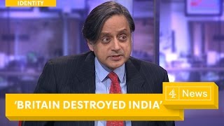 Shashi Tharoor interview How British Colonialism destroyed India [upl. by Reviere]