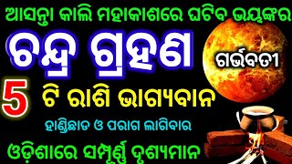 chandra grahan 2024  odia calendar  chandra grahan kitne tarikh ko lagega [upl. by Naitsirt]