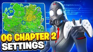 NEW Best OG Chapter 2 Controller Settings For Fortnite PS4PS5XBOXPC [upl. by Eniamraj108]