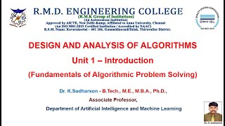 Fundamentals of Algorithmic Problem Solving [upl. by Aibun]