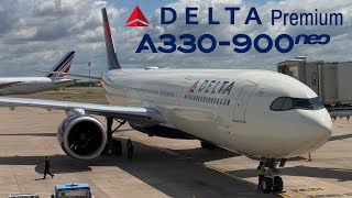 PREMIUM 🇫🇷 Paris CDG  Los Angeles LAX 🇺🇸 Delta Airbus A330neo Arctic route FULL FLIGHT REPORT [upl. by Wilmette]