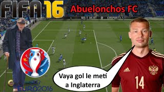 ABUELONCHOS FC  El asilo invade la Eurocopa 2016  FIFA 16 UT Ultimate Team [upl. by Atnohs]